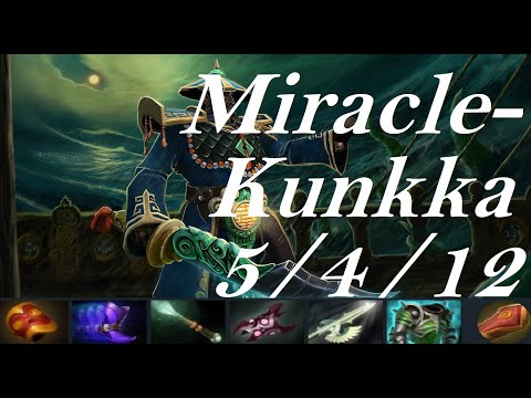 Miracle- Kunkka - everyone~ 1st pick - Nigma vs ViKin.gg game1 - BEYOND EPIC - dota2