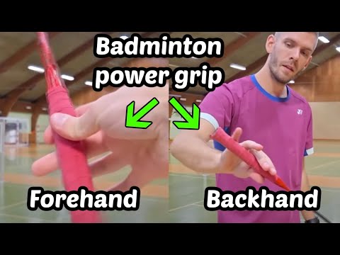 Badminton Power Grip