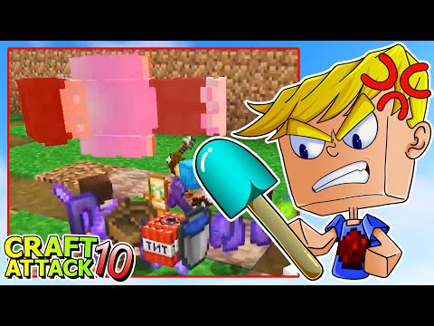 Spark ONEHITTET Wichtiger! & Scam im Shopping District?! - Minecraft Craft Attack 10 #30