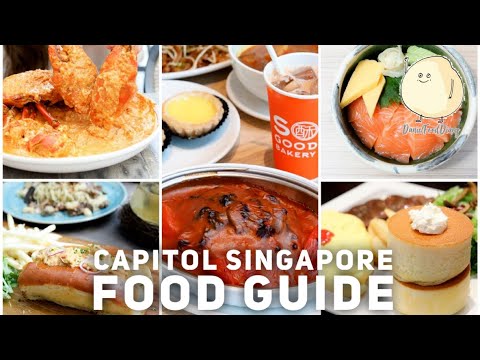 Guia gastronômico do Capitol Singapore - Melhores restaurantes e cafés na prefeitura, Cingapura