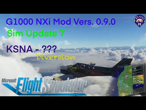 MSFS 2020 | Sim Update 7 | G1000 NXi Vers. 0.9.0 | Baron G58 | KSNA - ???? | Diversion |