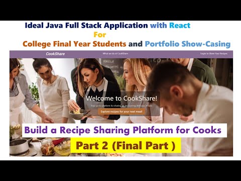 Java Full Stack Project With React Part 2