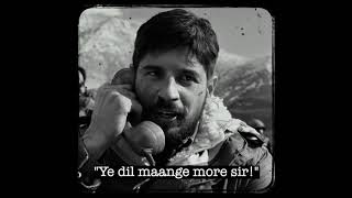 "Ye Dil Maange More Sir!" | Shershaah