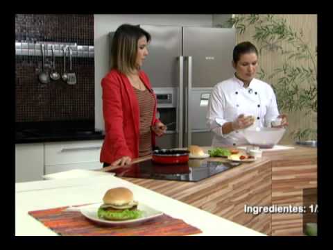 Mulher.com 18/07/2012 Nadia Berndardelli - Hambuguer caseiro