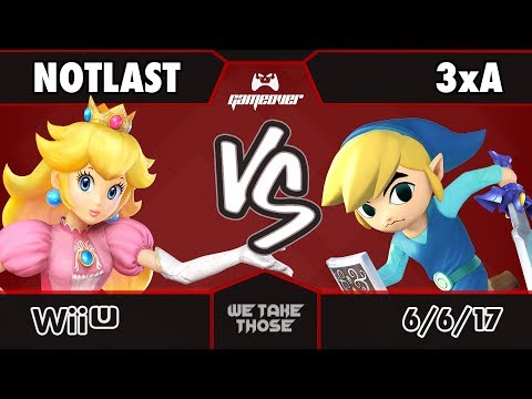 We Take Those 48: BaSK NotLast (Peach) vs CL|BaSK 3xA  (Toon Link) | Singles - Losers Finals | SSB4