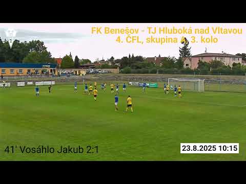 FK Benešov - TJ Hluboká nad Vltavou