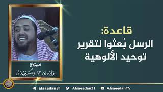 صورة قاعدة: الرسل بُعثوا لتقرير توحيد الألوهية
