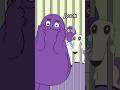 Grimace shake? 👁️👁️Ashley, look at me! (Animation meme) 🎵by: san.skywvker #shorts