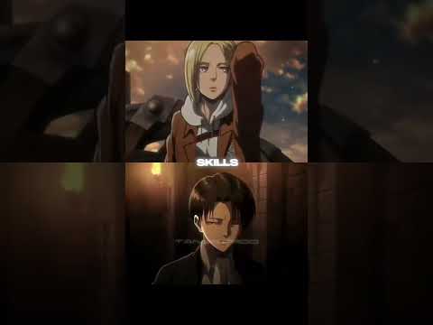 Levi VS Reiner, Eren, Annie, Zeke, Armin | AoT edit