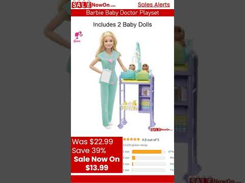 Barbie Baby Doctor Playset - Barbie Doll Sale Now On