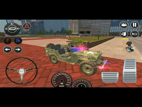 American Police Jeep Driving | Police Games | Gameplay Android | VSN Games