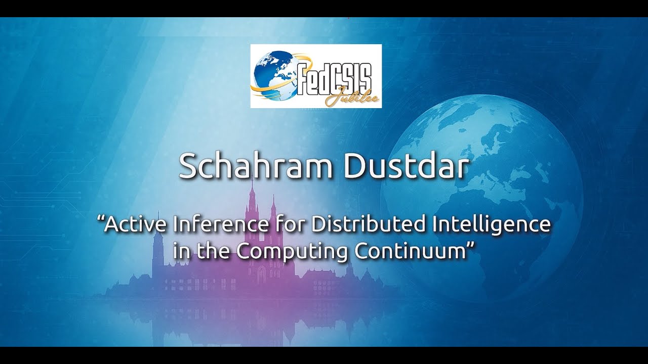 FedCSIS 2025 keynote:  Active Inference for Distributed Intelligence in the Computing Continuum