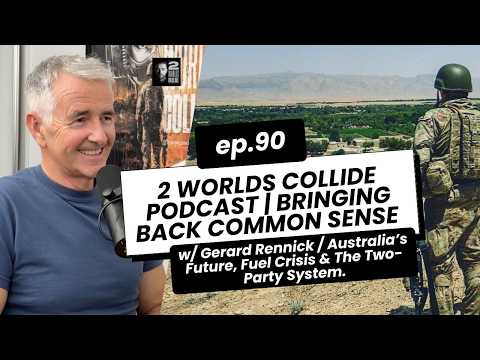 Gerard Rennick on the 2 Worlds Collide Podcast