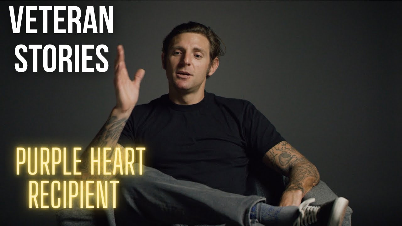 Purple Heart recipient shares combat story *graphic*