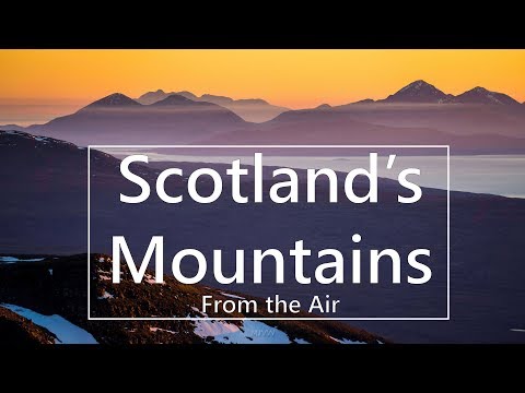 Scotland’s Mountains – Aerial Landscapes from Scotland’s Stunning Mountains ( drone )