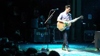 Dashboard Confessional &#39;Turpentine Chaser&#39; @ Webster Hall NYC 12-7-10 Acoustic