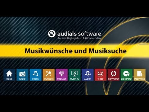 Audials in 240 Sekunden - Musikwünsche & Musiksuche