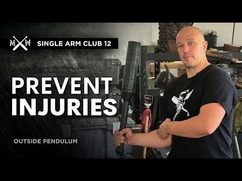 So verhindern Sie Verletzungen bei der sportlichen Entwicklung – Single Arm Heavy Club 12 Outside...