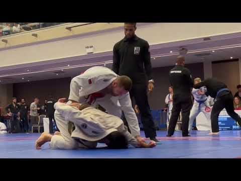 Szymon Lisiak vs Oliver Hayakawa - brown belt 82,3kg Final 247  Brighton open 2022