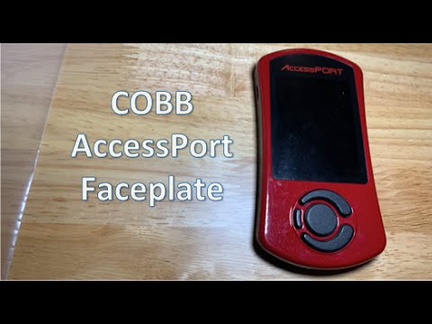 Cobb Faceplate (metallic Red) #cobbtuning