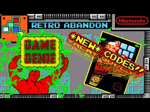 NEW GAME GENIE CHEATS?! TOP 10 weird/useful codes??