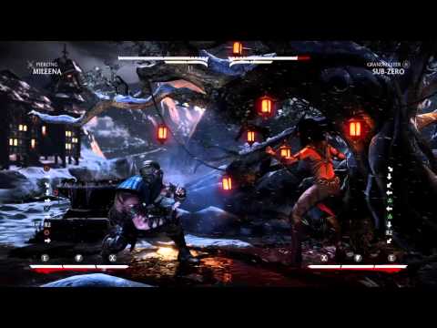 Mileena vs Ice Klone (Corner)