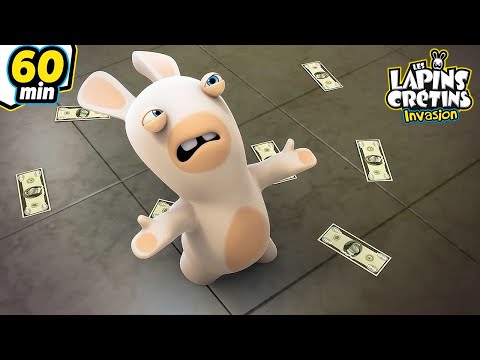 Surprise, Un Lapin Crétin ! - Compilation 1H | Les Lapins Crétins Invasion🐰 | Nouveaux épisodes HD