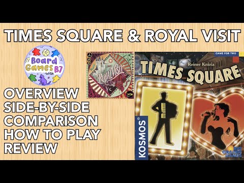 Times Square & Royal Visit Overview, Comparison, How to Play & Review Nightclub Glamour vs. Regal Attraction!