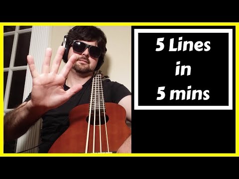5 Bass Lines Every U-Bass Player Should Know! (In 5 Minutes)