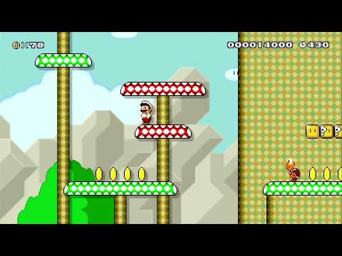 Mushroom Heights by nicnuc - SUPER MARIO MAKER - NO COMMENTARY 1ay