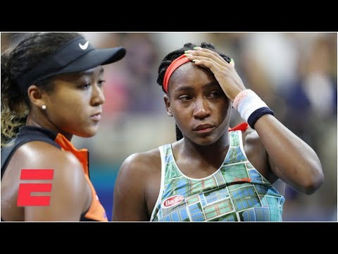 This Moment At The US Open  When Naomi Osaka Comforted Coco Gauff Is A Master Class In Sportsmanship
