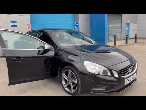 Volvo S60 1.6D DRIVe R-Design 4dr 2012 (12)99,786 miles Diesel Manual Black Car