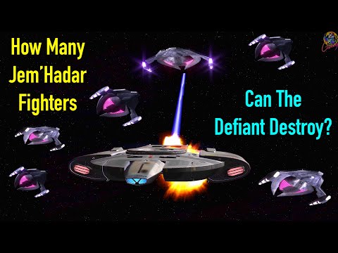 How Many Jem'Hadar Fighters Can The Defiant Destroy? - Star Trek Starship Battles