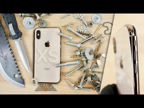 iPhone XS BEND & Scratch Test! Should You Be Worried?