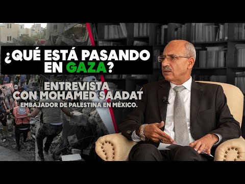 Mohamed Saadat, embajador de Palestina en México | Perfiles del 6