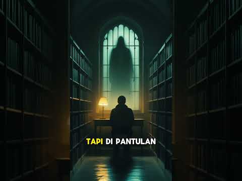 Bayangannya duduk… tapi pantulannya berdiri.  #bayangananeh #ceritahorror #rilo27 #shorts