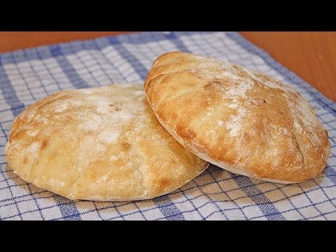 How to make flat bread / pita bread - recipe