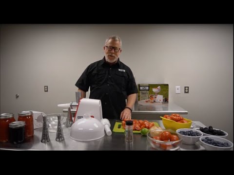 Hamilton Beach 82-0250-W Electric Tomato Strainer, 1‑Gal, 250W, 120V/60Hz, Forward/Reverse, 3 Sizes 2 image