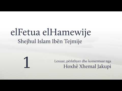 1. elFetua elHamewije - Hoxhë Xhemal Jakupi