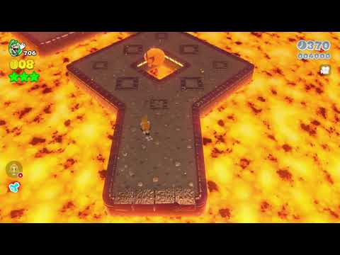 Super Mario 3D World (Switch) 8-7 Speedrun - Time: 43 (Former WR)