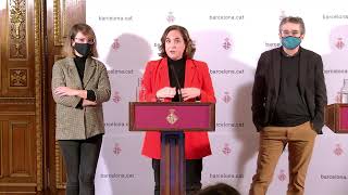 Atenció Mitjans - Reunió Colau i Puigneró per impulsar projectes de desenvolupament metropolità