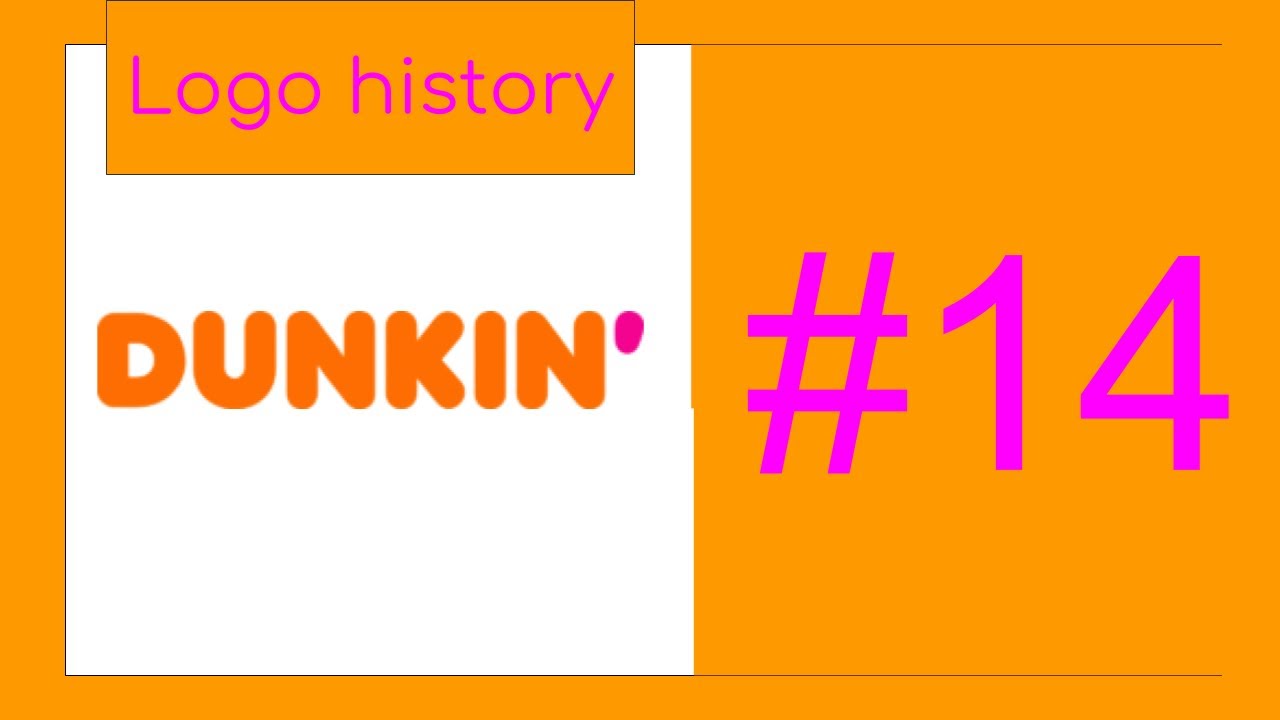 Logo history #14 Dunkin'