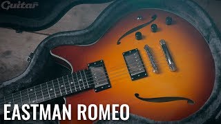 Video thumbnail for Eastman's Romeo challenges traditional hollowbody designs  | Guitar.com by Guitar
