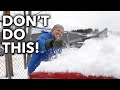 The Wrong Way and Right Way to Clear Snow Off Your Car or Truck!