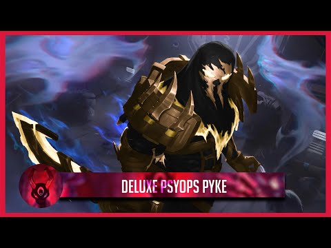 Deluxe Psyops Pyke (custom chroma) League of Legends
