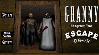 Download the video "GRANNY-CHAPTER 2 DOOR ESCAPE 🤯🤯 || GRANNY के घर से भाग गया 😱 😱😱"