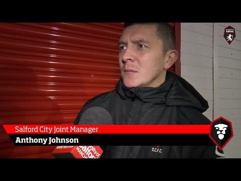 Salford City 2-0 Darlington - Anthony Johnson post-match interview