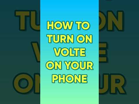 Turn ON VoLTE on Your Android Device | AUR TechTips