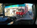 Bus Driving Narrow Streets Sorrento Italy