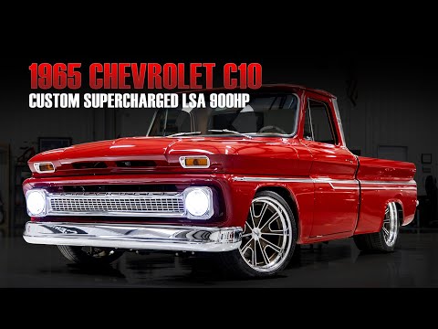 1965 Chevrolet C10 Custom Supercharged LSA 900HP
